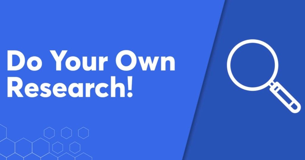 Do Your Own Research (DYOR) (Фото: google)